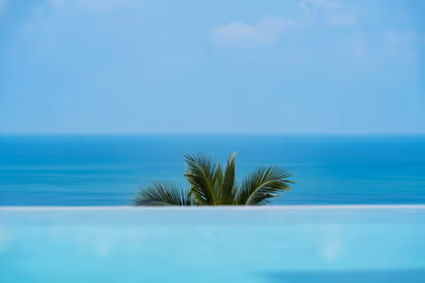 Azure Villa with Infinity Pool and Sea View photo 4
